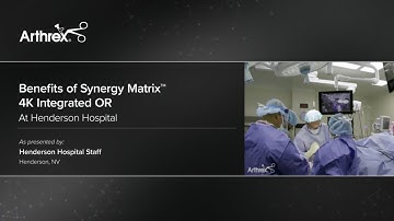 Benefits of Synergy Matrix™ 4K Integrated OR