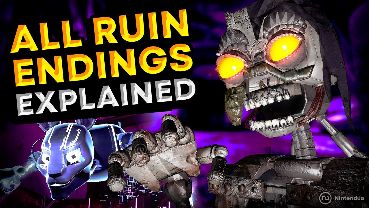 All 'Five Nights at Freddy's: Security Breach Ruin' Endings, Explained