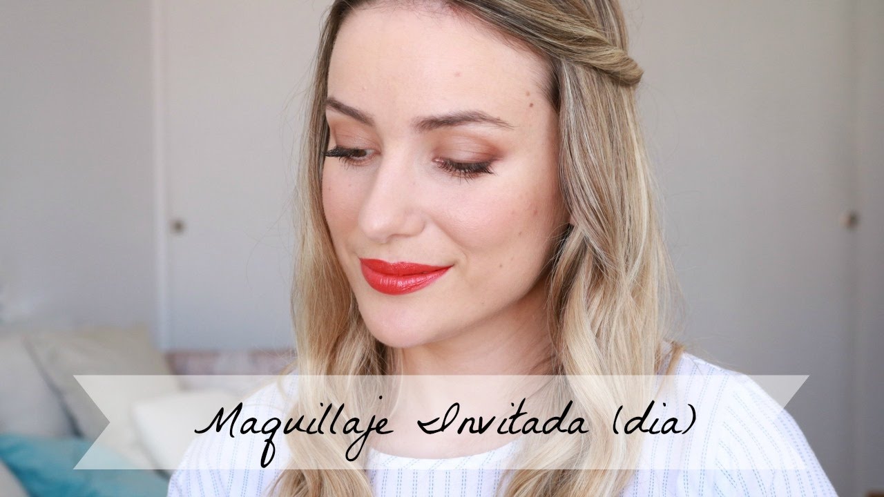Maquillaje invitada evento día