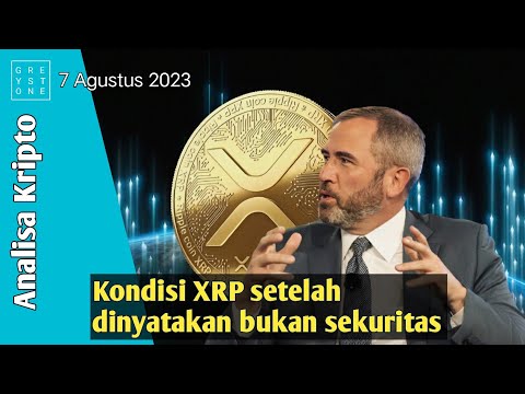 Analisa Kripto - Kondisi XRP setelah dinyatakan bukan sekuritas