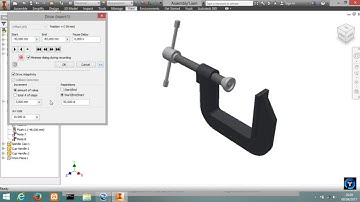 Gclamp Drive - autodesk inventor