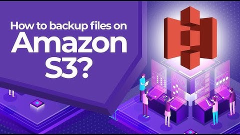 How to backup files on Amazon S3?