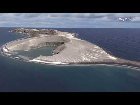 Before the Eruptiion! Watch Hunga Tonga volcanic island's evolution