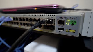 添い寝できる業務用10G付L3スイッチ騒音比較「AT-x510-28GTX」