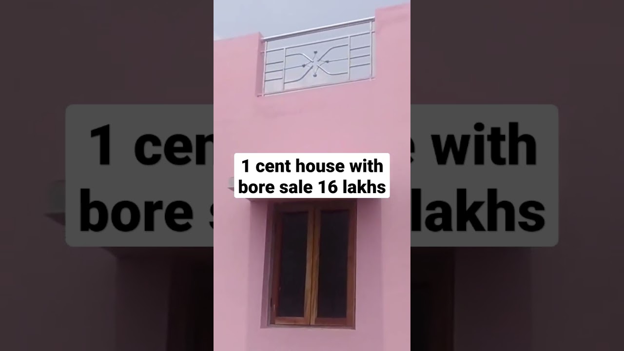 1 cent new house sale with borewell 