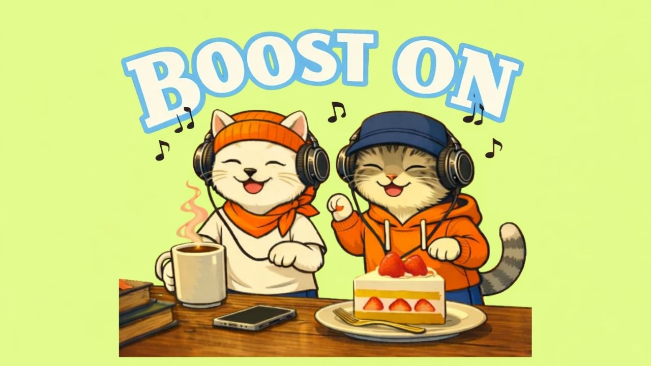 BrewMode | BOOST ON 🐾 눈만 마주쳐도 어깨가 들썩들썩 ☕ 카페 노동요 플레이리스트