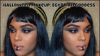 Halloween Makeup: Egyptian Goddess Makeup