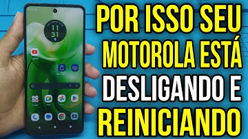 MOTOROLA DESLIGANDO SOZINHO ou REINICIANDO SOZINHO toda HORA? Como resolver de modo muito simples!