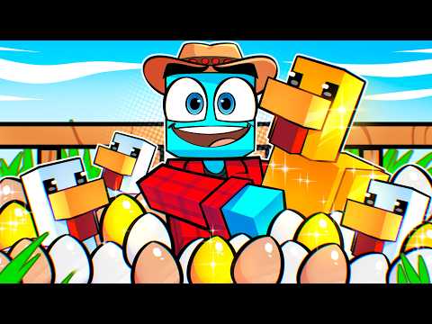 Virei o Maior Fazendeiro de GALINHAS do MINECRAFT!