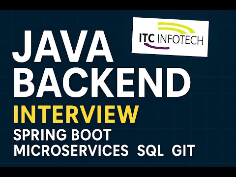 Java Developer Interview 2-7 Years Experience Java 8 Spring Boot Microservices SQL Git
