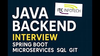 🔔 Java Developer Interview | 2–7 Years Experience | Java 8 | Spring Boot | Microservices | SQL | Git