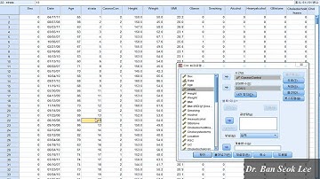 SPSS로 Conditional logistic regression 시행하기 (conditional logistic regression analysis using SPSS)