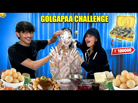 Funniest Golgapaa Challenge 😂 with @moonsimplyy @ajaybeast #lokeshgamer #lr7moon #lr7riya