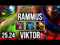 RAMMUS vs VIKTOR (TOP) | Good KDA: 9/2/23 | EUW Master | 25.24