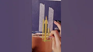 Nothing Will Stop Me From Painting Skyscraper Straws Paintwithme Acrylicpainting Creativeart Art 