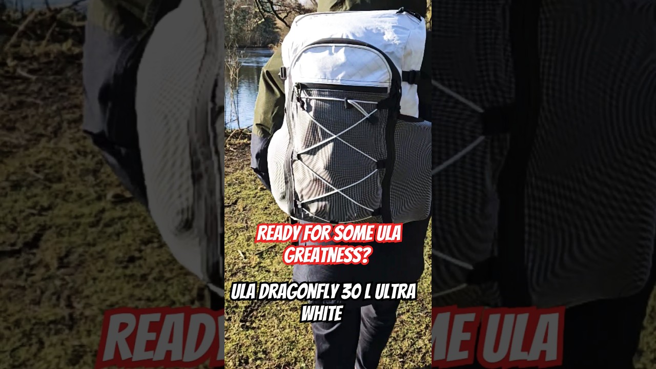 ULA Dragonfly 30L Ultra White One bag Travel Best Backpack using