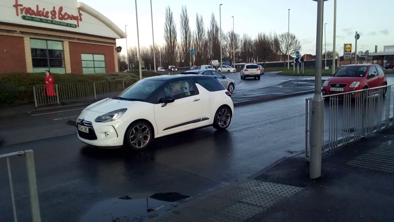 Motorbike Wheelie and Crossing Ordeal at Gavel Way, Gloucester Cattle