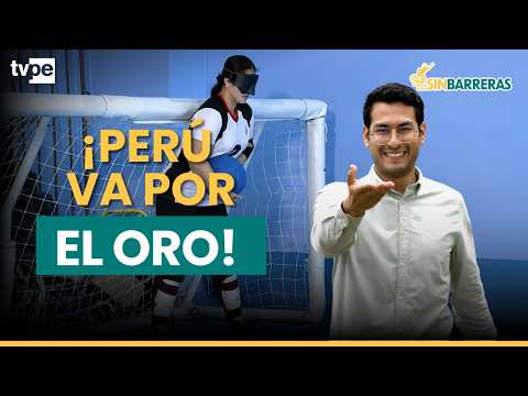 Peru is fighting for medals in goalball!