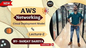 AWS Networking Lecture-2| AWS Cloud Deployment Model | क्लाउड डैपलोमैनट मोंडल | By Sanjay Dahiya