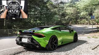 Lamborghini Huracán Tecnica | Forza Horizon 6 | Steering Wheel Gameplay