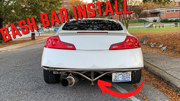 True Focus Fab BASH BAR for my G35 + Flame wars meet!