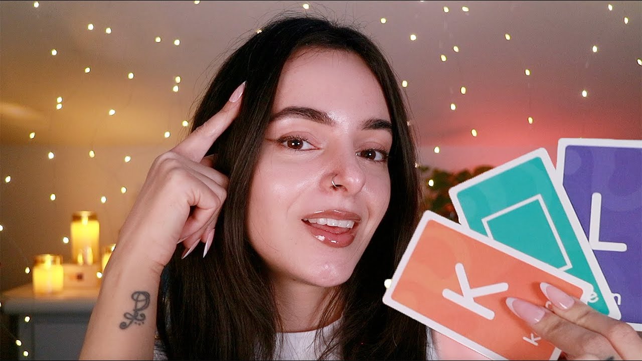 ASMR for People Who Like Word Association & Word Games ✨ Follow My Instructions Until U Fall Asleep