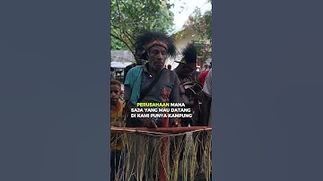 Marga Ndiken dari Kampung Yawimu menyatakan menolak #masyarakatadatpapua #papua #papuaindonesia