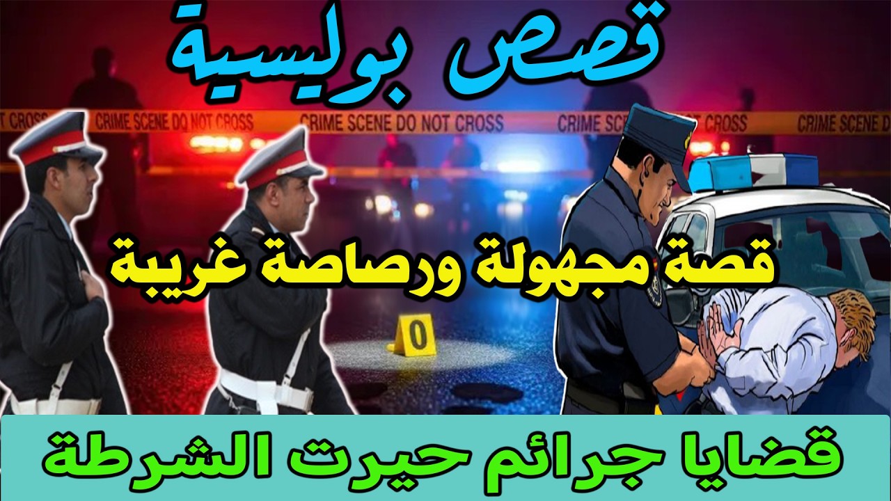 قصة مجهولة ورصاصة غريبة│قصص وحكايات من صلب الواقع ومن ملفات بوليسية│Hariboun Milafat boulisia