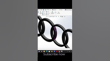 Audi logo design #audi #solidworks #3d #youtube #reels #design #drawing #engineering #autocad
