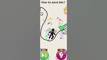 Save Stickman: Draw 2 Save Save the Stickman Draw Game #part1 #shorts