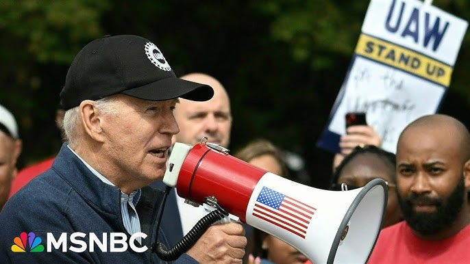 Biden Hopes To Bank On Union Investment Support Trump Calls Uaw President Stupid