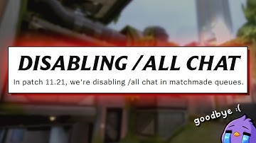 Riot is Removing ALL Chat...