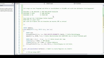 X86 C++ MidFunction Hook Deutsch