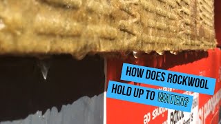 Is ROCKWOOL Water Resistant?