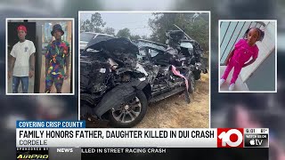 Family honors father, daughter killed in Halloween DUI crash