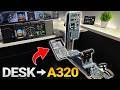 I Turned My Desk into an Airbus A320 And It's AWESOME!!