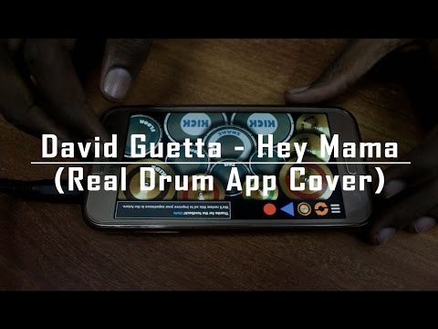 David Guetta - Hey Mama - Disto Remix (Real Drum App Cover) - By Vijay Yadavar