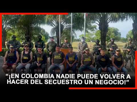 Eight people held hostage by the ELN rescued in Norte de Santander