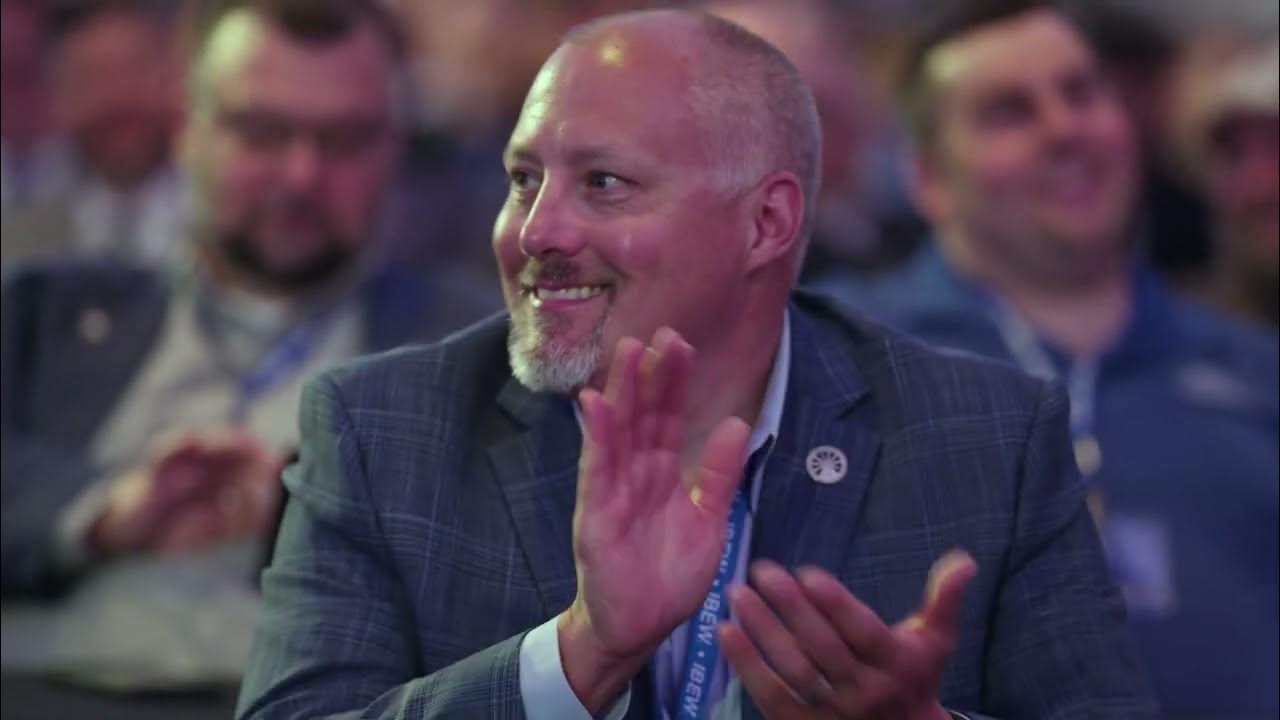 IBEW 2024 Construction & Maintenance Conference IP Kenny Cooper Speech YouTube