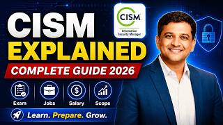 1. What is CISM Certification Complete Career Guide 2026 | Salary, Jobs & Scope