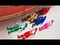 ルパンレンジャーとパトレンジャーが滑り台で遊ぶよ★