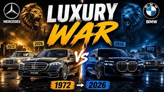 Mercedes vs BMW: Luxury Evolution 🚗 S-Class vs 7 Series (1972–2026)
