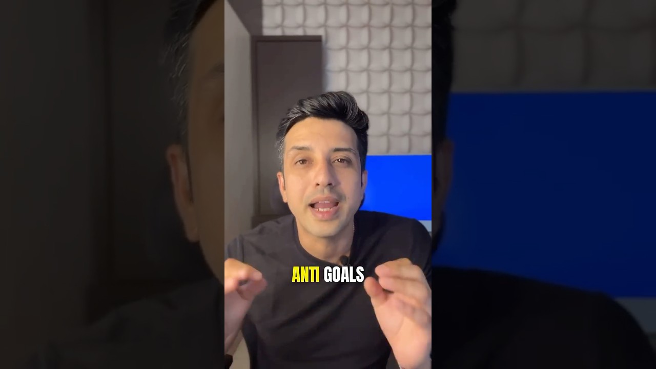 🚫 Set Anti-Goals Before Goals 🎯
