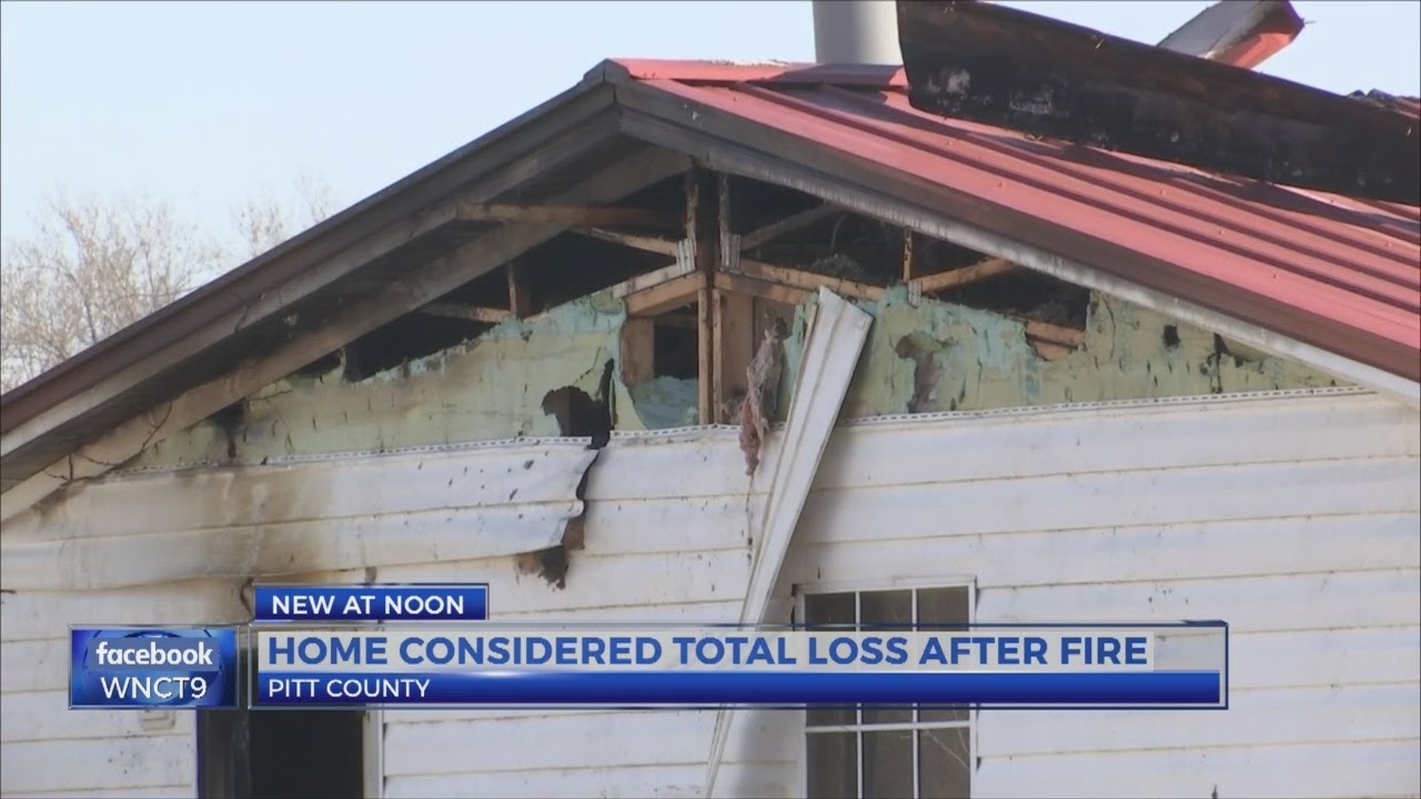 Home considered total loss after fire - YouTube