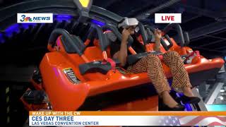 DOF Robotics - NBC News3 Live TV Broadcast at CES 2019 Las Vegas