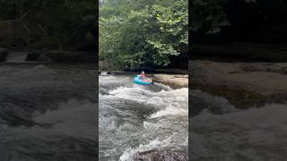 Floating down the Cartecay river was so much fun! #float #river #rapids