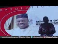 Presentation of Patron of National Development to Senator Godswill  Akpabio #TribunePlatinumAward