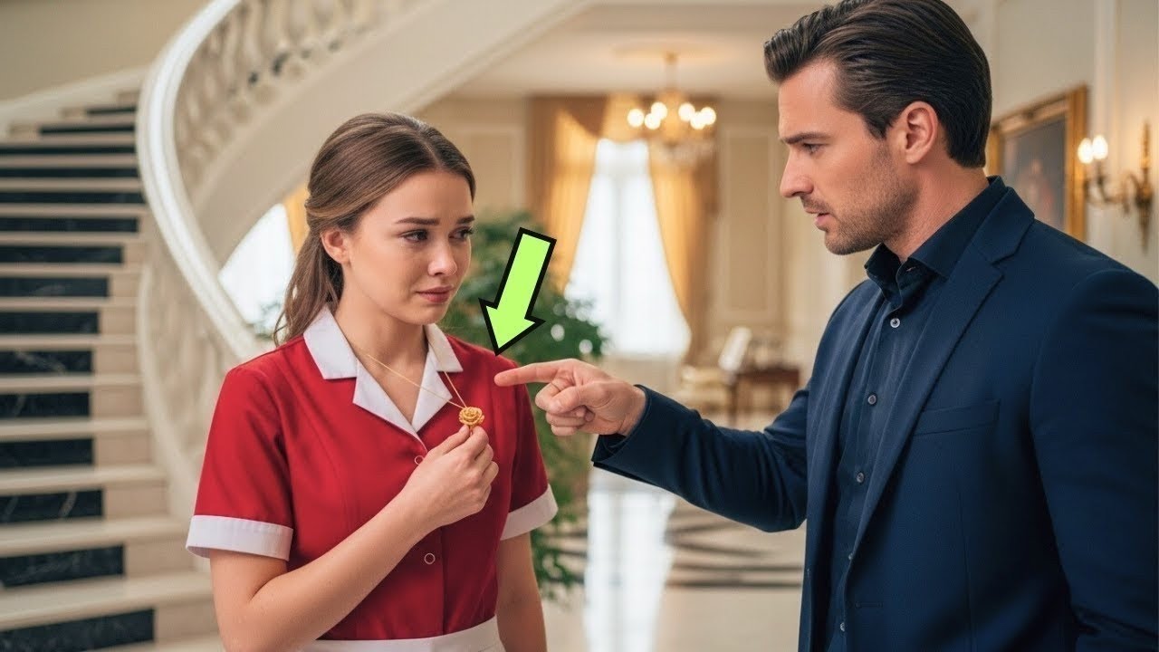 «Ты УКРАЛА кулон моей матери», — сказал миллионер новой уборщице, не подозревая ПРАВДЫ…