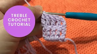 Crochet for beginner - Treble Crochet (Tr)