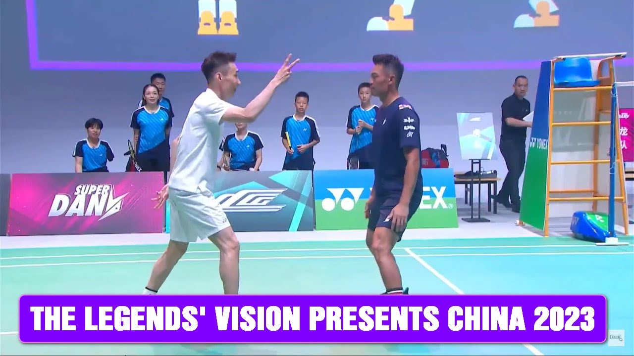Lindan vs Lee Chong Wei  The Legends Vision Presents China 2023
